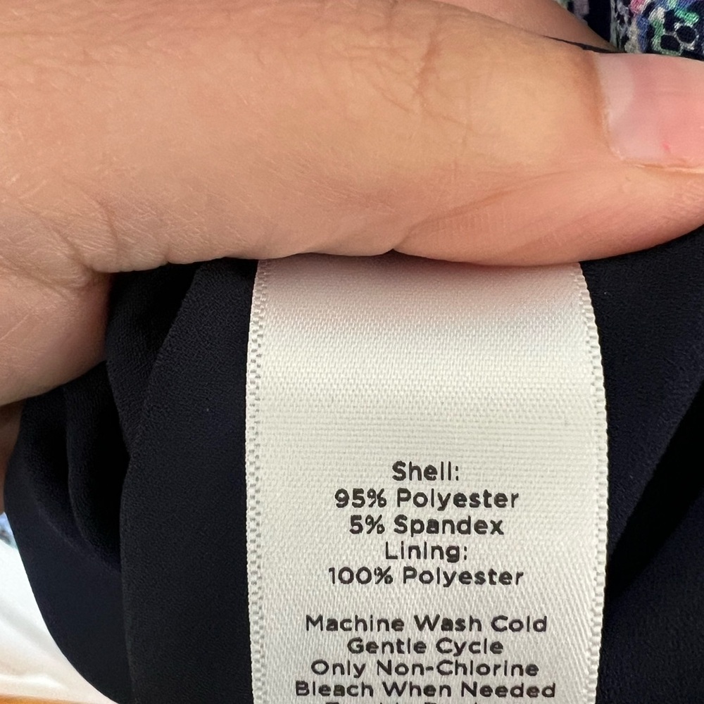 Talbots Blue and White Sleeveless Sundress - Picture 7 of 7
